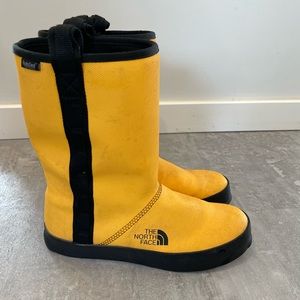 The North Face Yellow Rain Boots